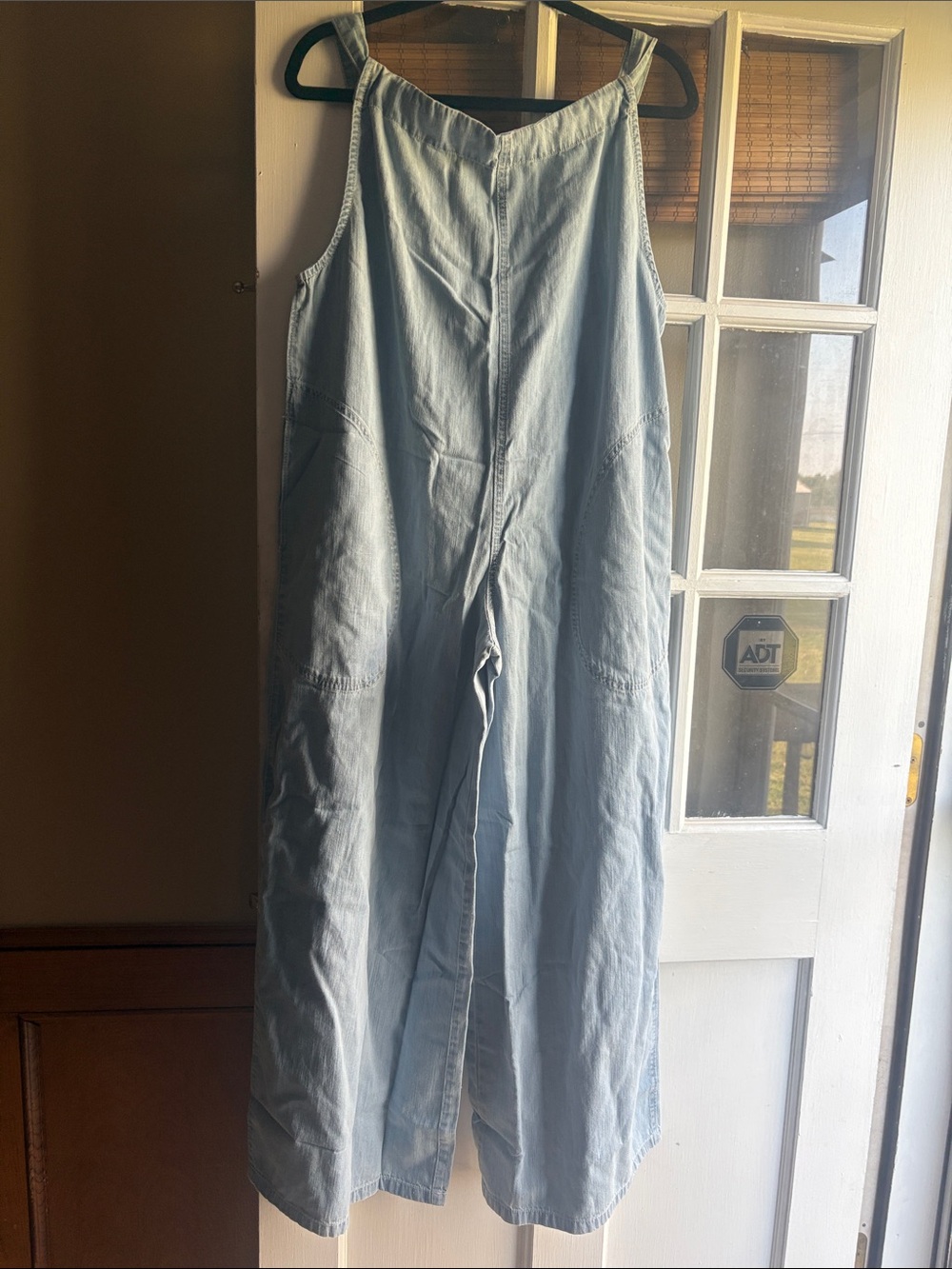 Free People Light Blue We the Free Freebird Jumpsuit $98 NWT